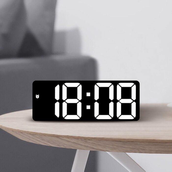 Ceas Digital LED cu Ecran Oglindă