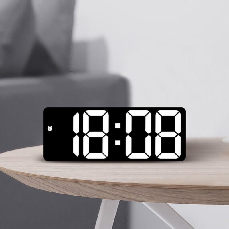 Ceas Digital LED cu Ecran Oglindă