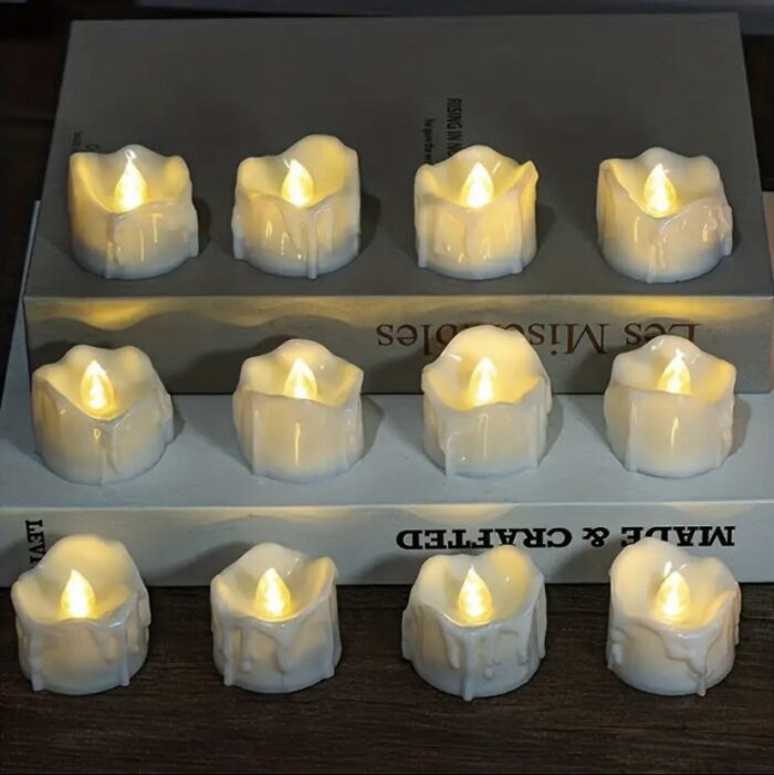 Lumânări LED decorative