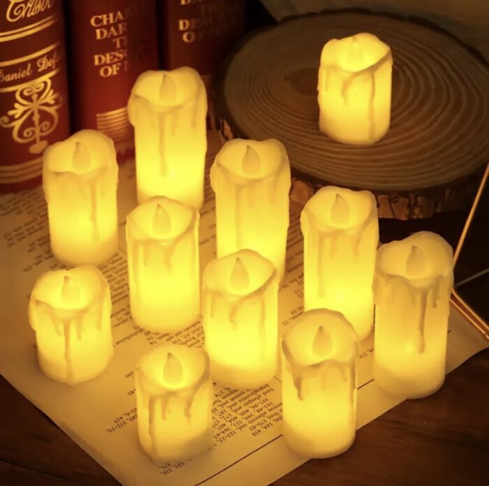 Set lumânări LED decorative cu efect - imagine 8