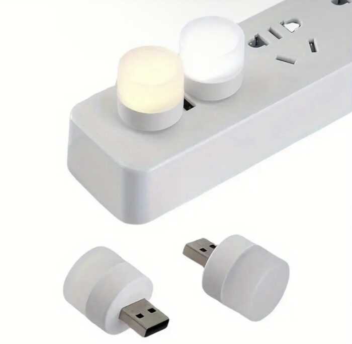 Lampă LED mini USB – lumină de veghe - imagine 2
