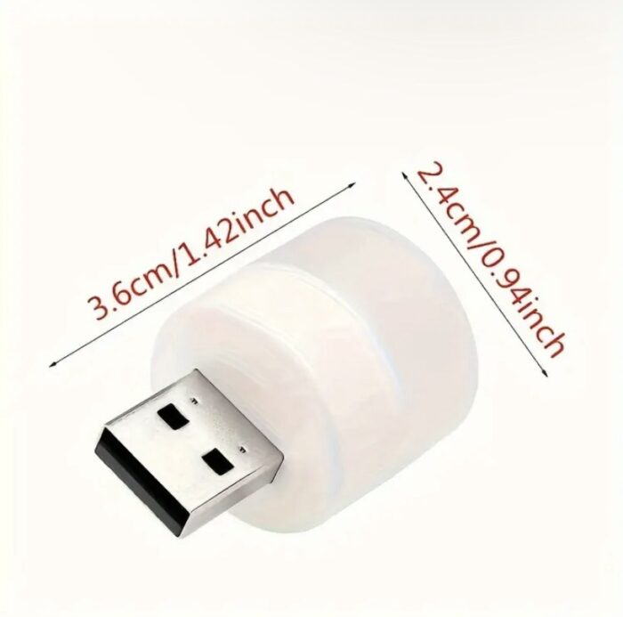Lampă LED mini USB – lumină de veghe - imagine 4