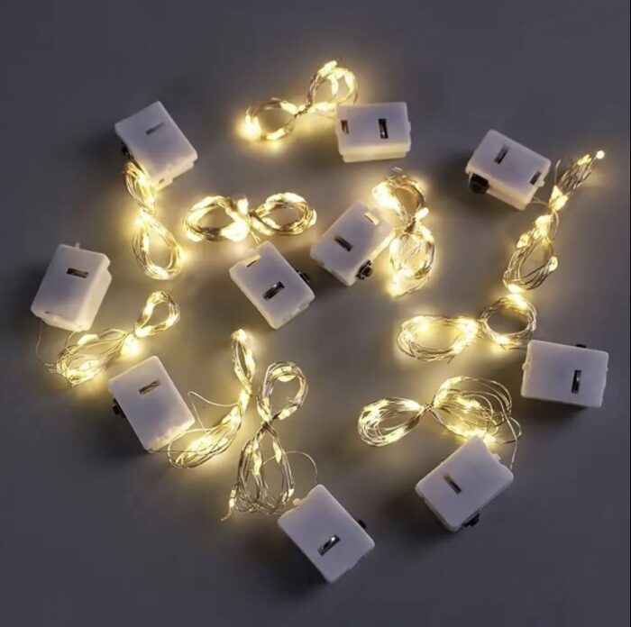 Instalație luminoasă LED pe sârmă - imagine 6
