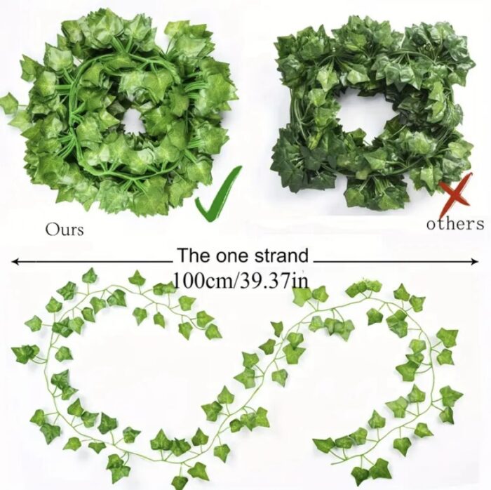 Ghirlandă cu frunze plantă Agățătoare - imagine 2